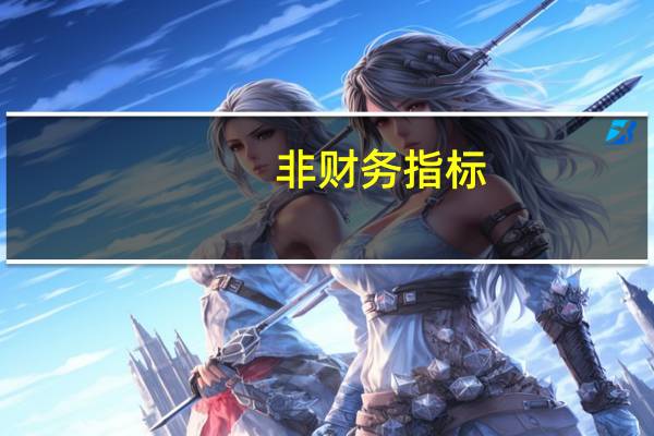 非财务指标