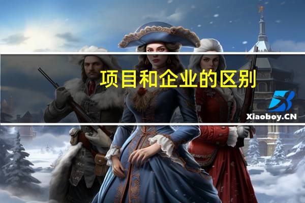 项目和企业的区别