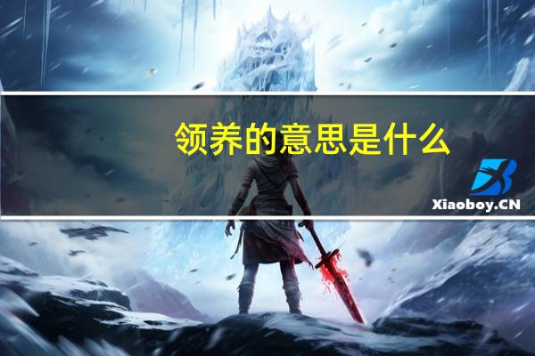 领养的意思是什么