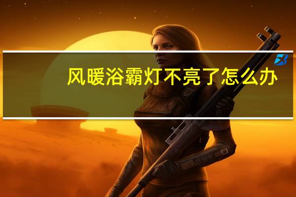 风暖浴霸灯不亮了怎么办