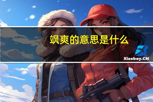 飒爽的意思是什么
