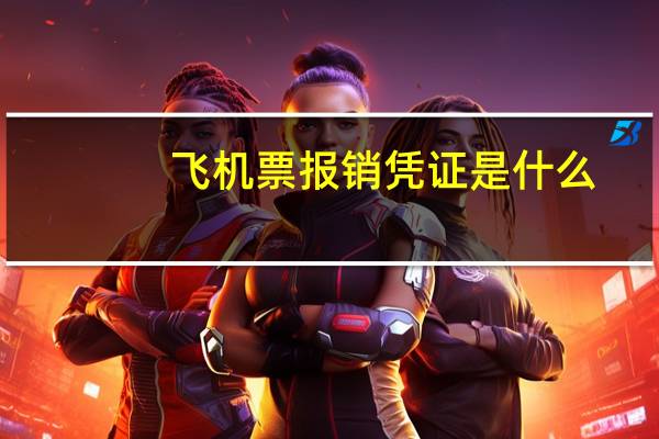 飞机票报销凭证是什么