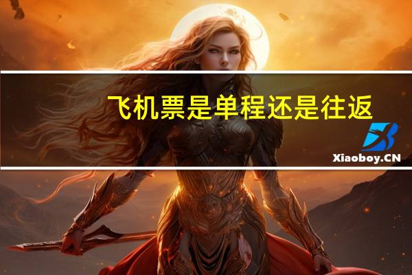 飞机票是单程还是往返