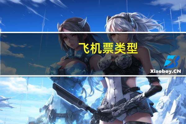 飞机票类型
