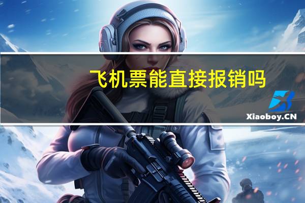 飞机票能直接报销吗