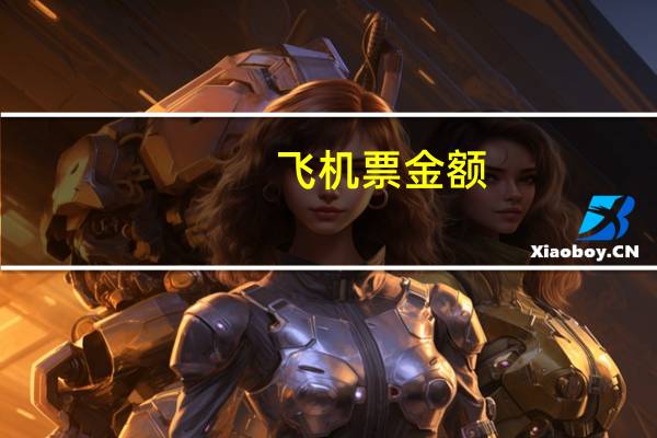 飞机票金额
