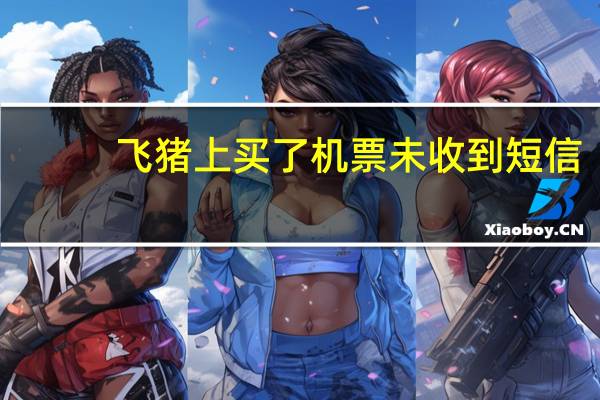 飞猪上买了机票未收到短信