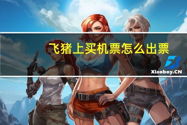 飞猪上买机票怎么出票