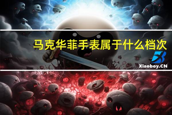 马克华菲手表属于什么档次