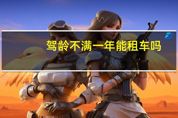 驾龄不满一年能租车吗