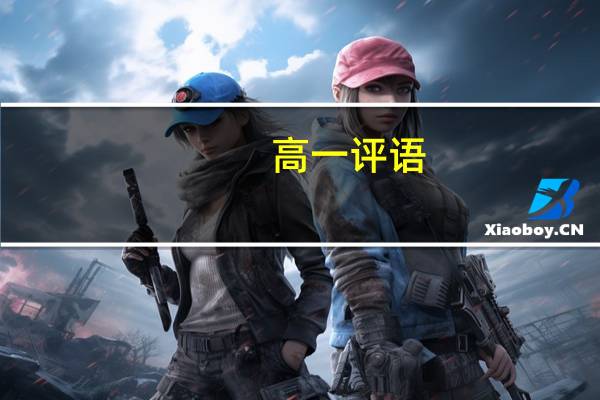 高一评语