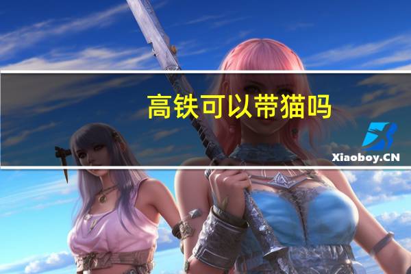 高铁可以带猫吗