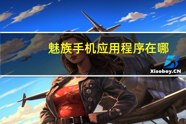 魅族手机应用程序在哪