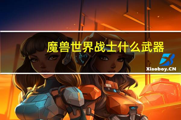 魔兽世界战士什么武器