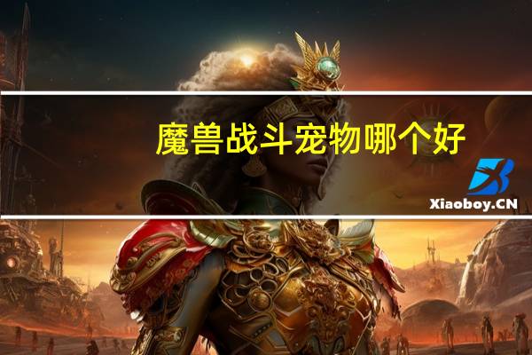 魔兽战斗宠物哪个好