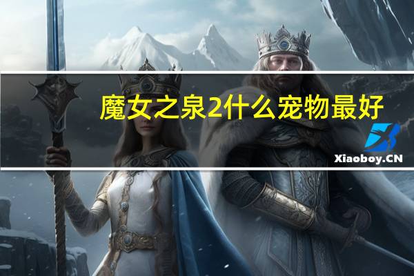 魔女之泉2什么宠物最好