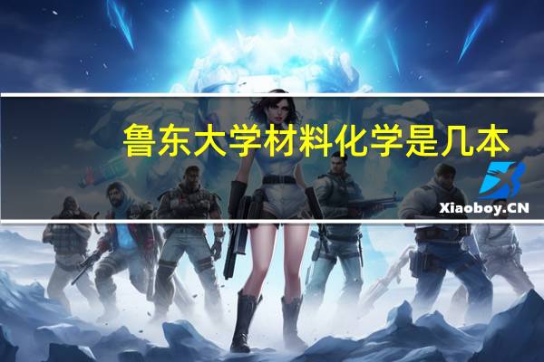 鲁东大学材料化学是几本