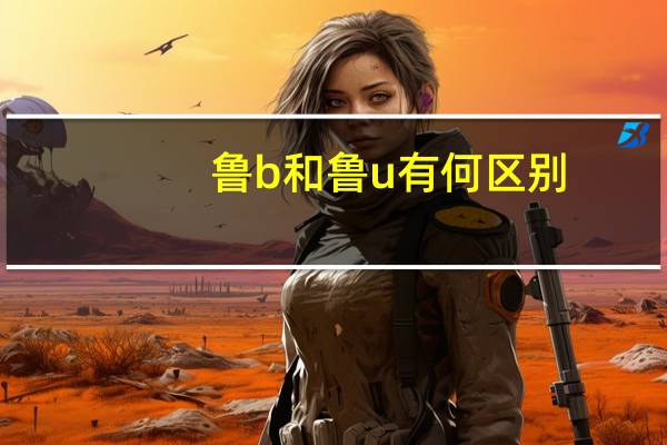 鲁b和鲁u有何区别