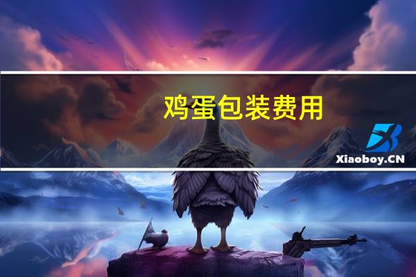 鸡蛋包装费用