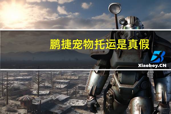 鹏捷宠物托运是真假