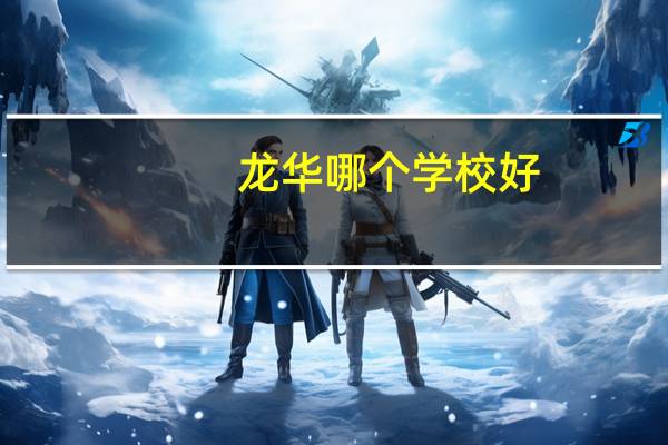 龙华哪个学校好