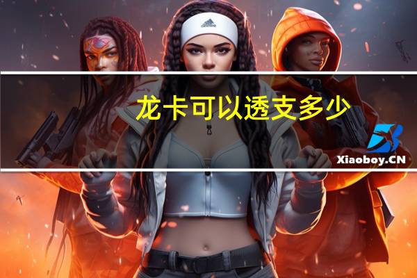 龙卡可以透支多少