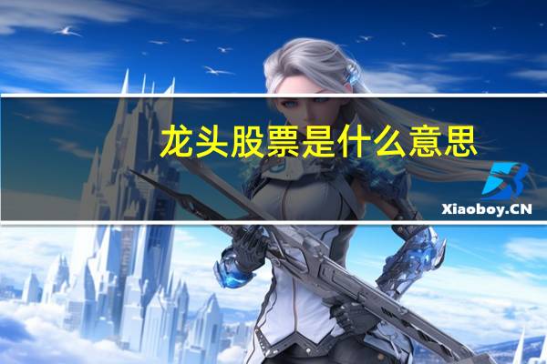 龙头股票是什么意思