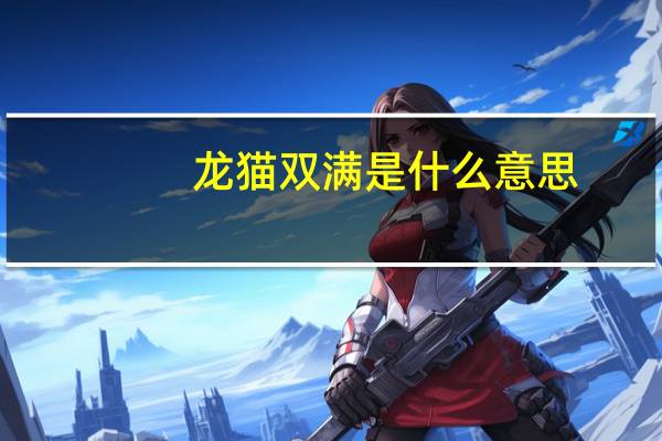 龙猫双满是什么意思