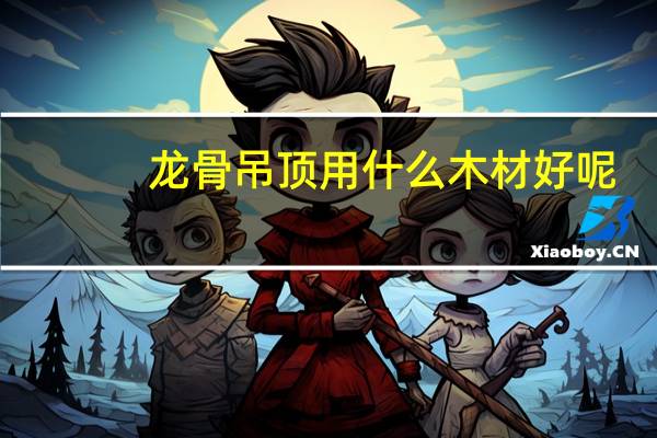 龙骨吊顶用什么木材好呢
