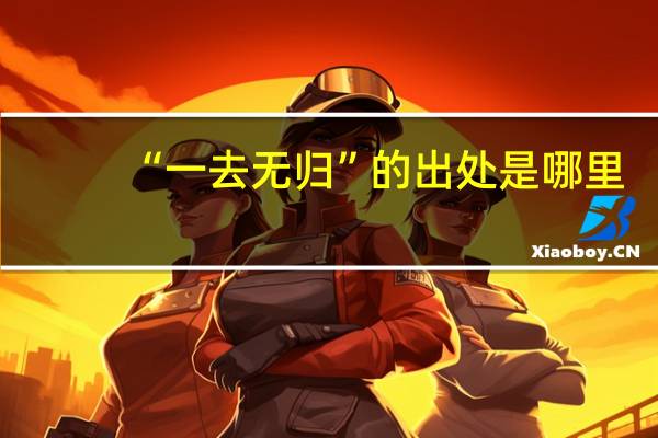 “一去无归”的出处是哪里