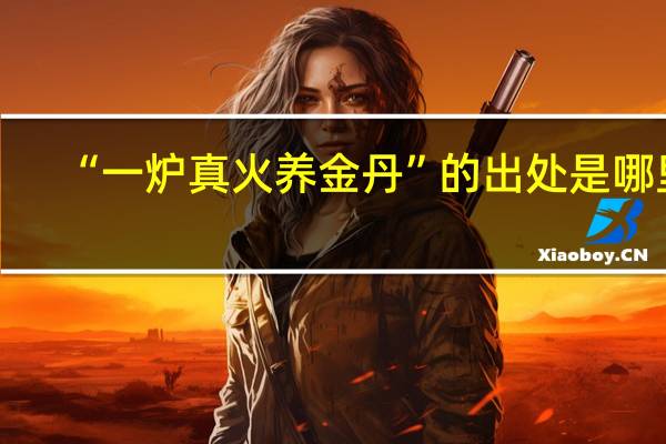 “一炉真火养金丹”的出处是哪里