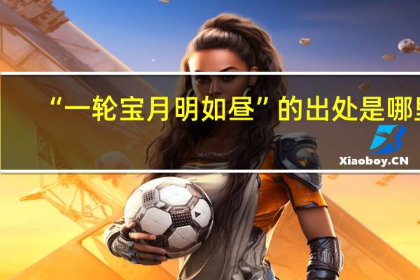 “一轮宝月明如昼”的出处是哪里