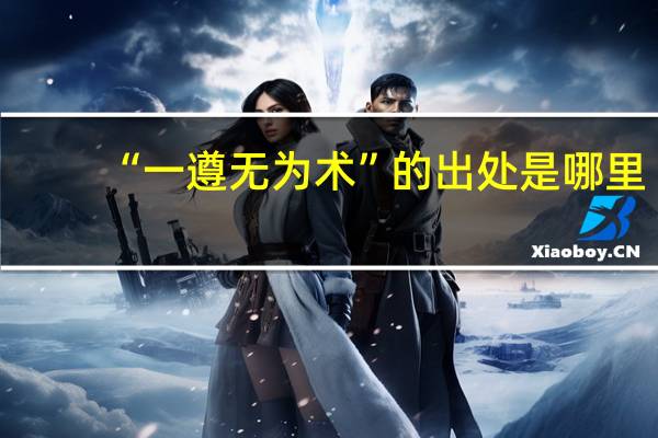 “一遵无为术”的出处是哪里