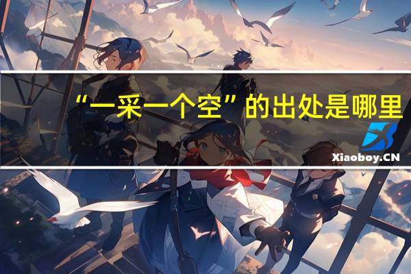 “一采一个空”的出处是哪里