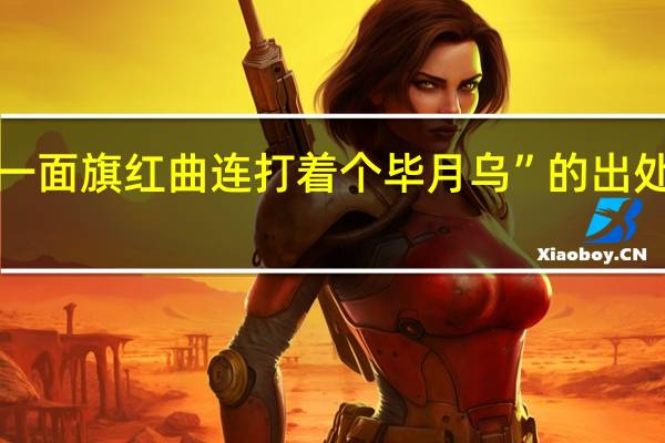 “一面旗红曲连打着个毕月乌”的出处是哪里