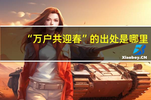 “万户共迎春”的出处是哪里