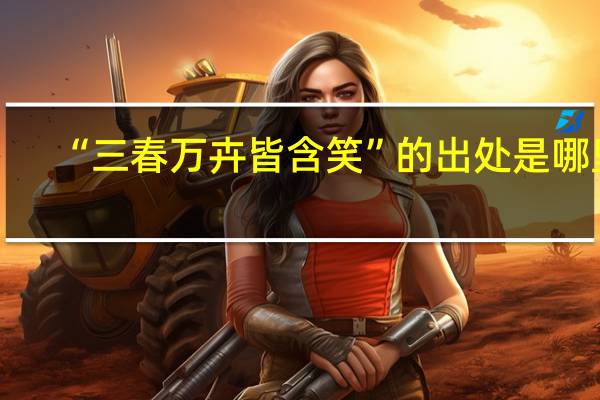 “三春万卉皆含笑”的出处是哪里