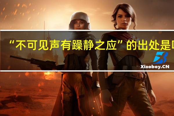 “不可见声有躁静之应”的出处是哪里