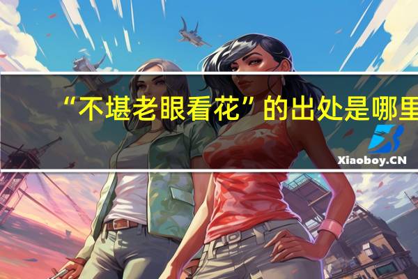 “不堪老眼看花”的出处是哪里