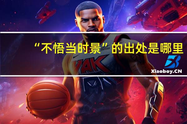 “不悟当时景”的出处是哪里