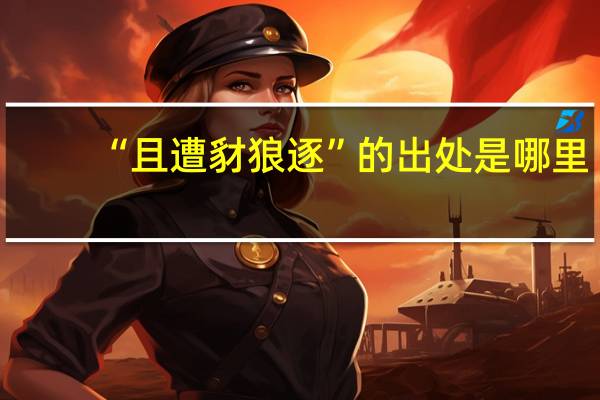 “且遭豺狼逐”的出处是哪里
