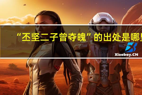 “丕坚二子曾夺魄”的出处是哪里