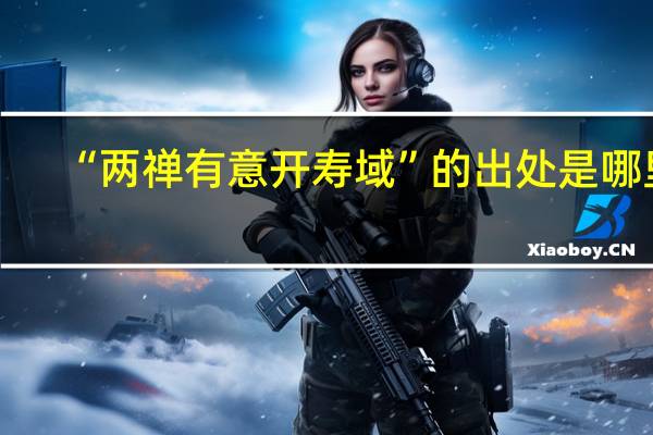“两禅有意开寿域”的出处是哪里