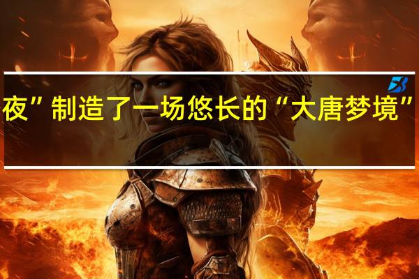 “中秋登楼夜”制造了一场悠长的“大唐梦境” 到底什么情况嘞