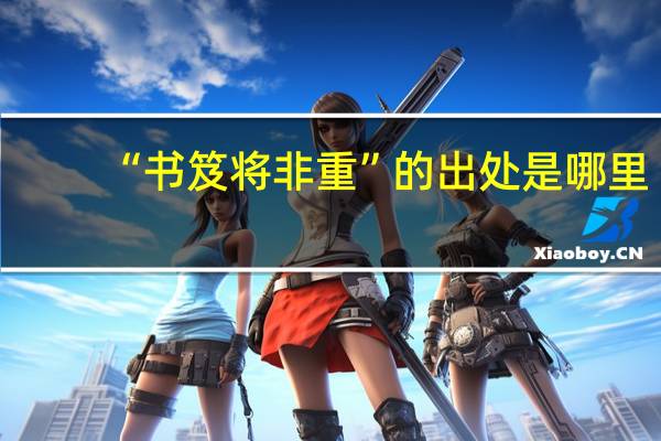 “书笈将非重”的出处是哪里