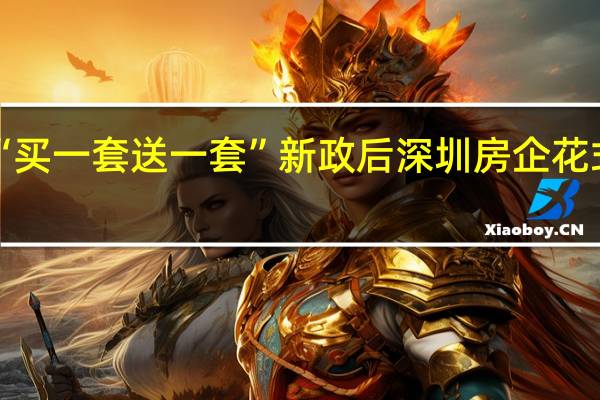 “买一套送一套”新政后深圳房企花式卖楼