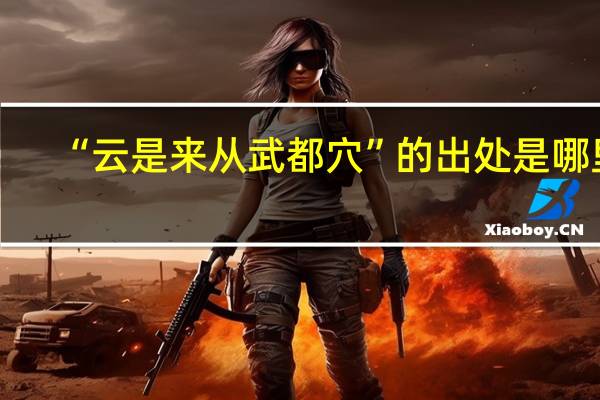 “云是来从武都穴”的出处是哪里