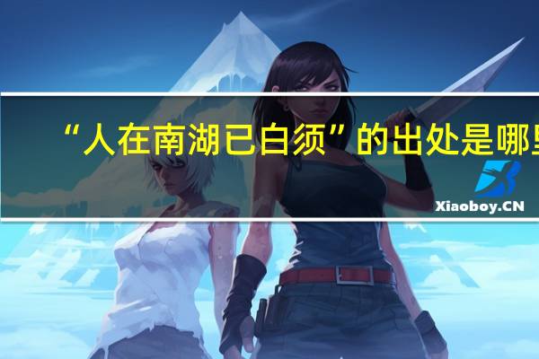 “人在南湖已白须”的出处是哪里
