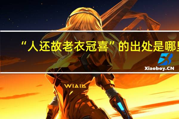 “人还故老衣冠喜”的出处是哪里
