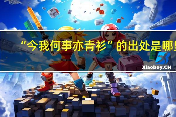 “今我何事亦青衫”的出处是哪里